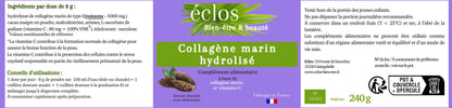 Collagène  marin hydrolysé fabriqué en France